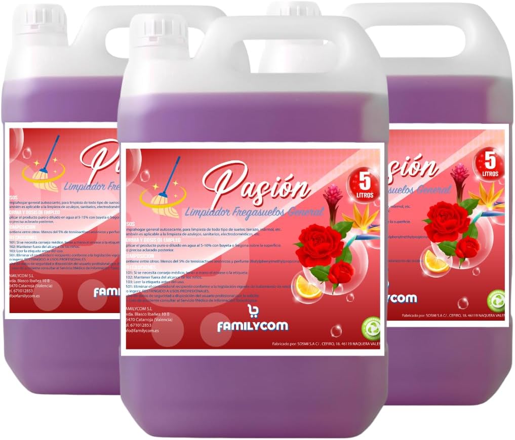 Fregasuelos Familycom Pasión 5L