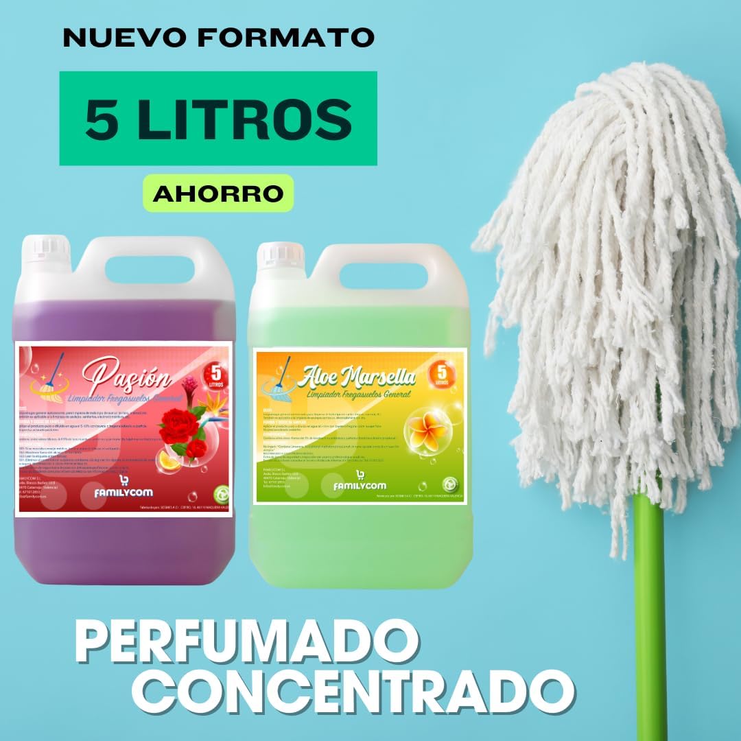 Fregasuelos Familycom Aloe Marsella 5L