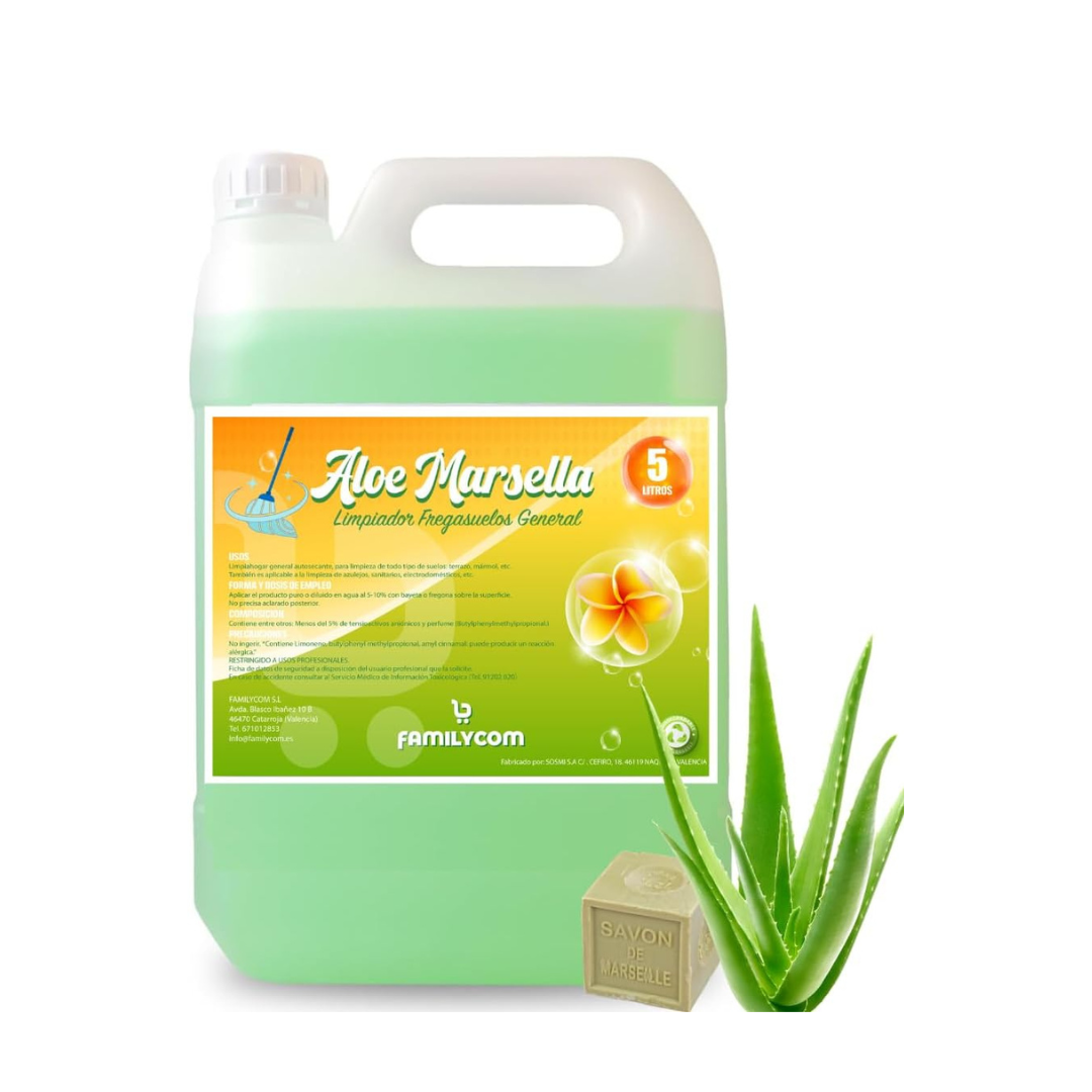 Fregasuelos Familycom Aloe Marsella 5L