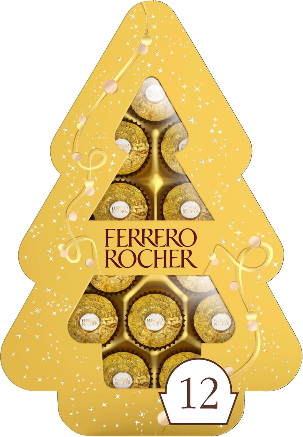 Árbol de Navidad de FERRERO Rocher (caja de regalo de 150g)