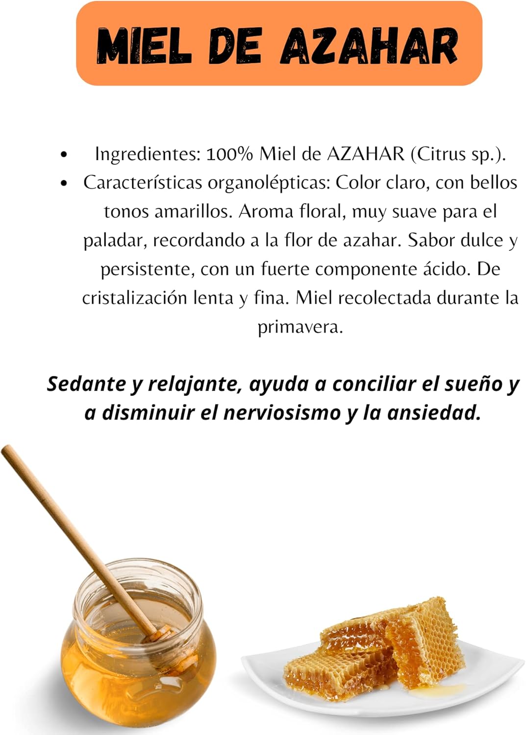 Miel Azahar Arnedo 1KG