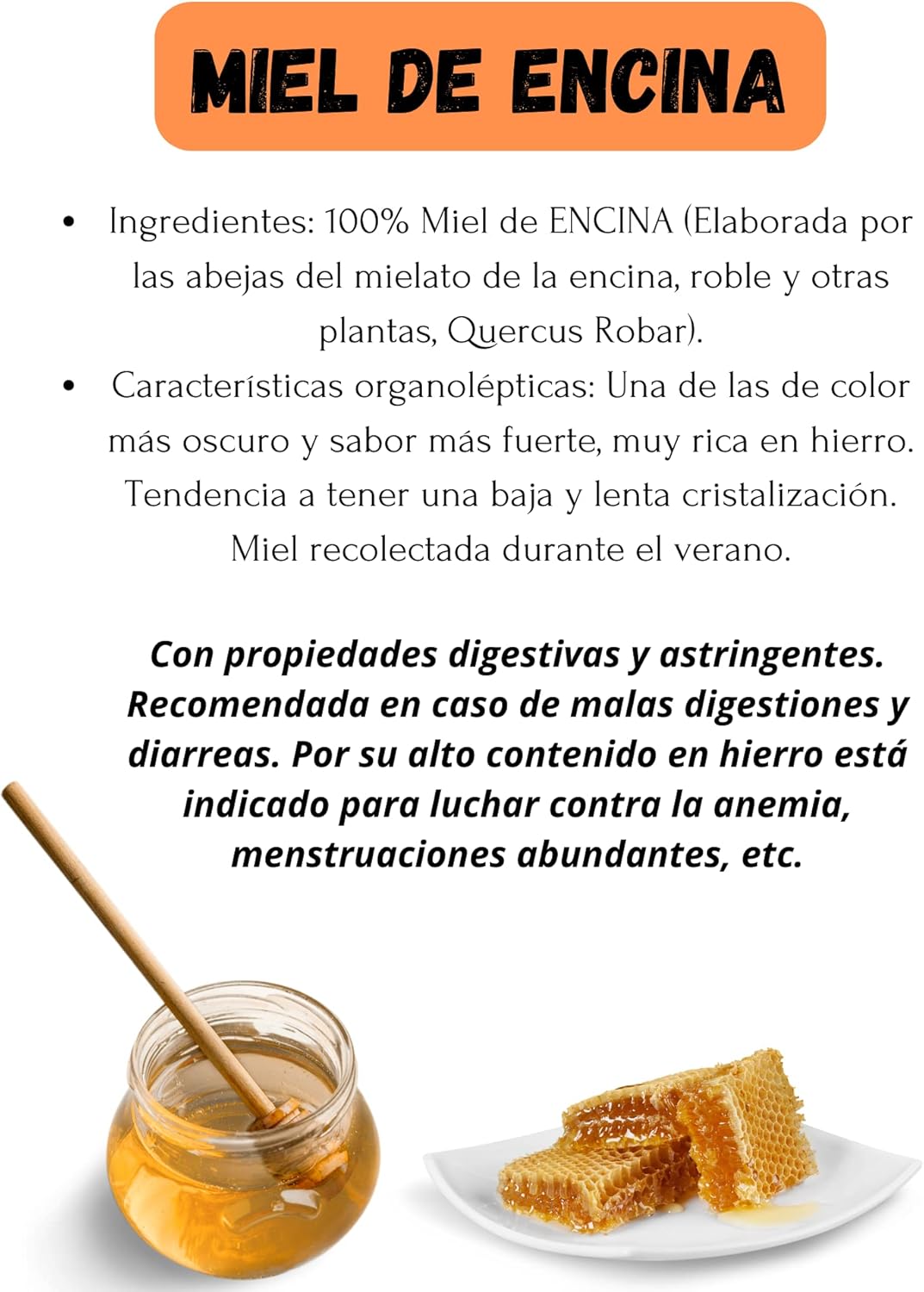 Miel Encina Arnedo 1KG