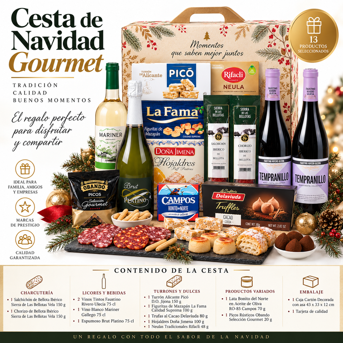 Cesta Navidad Lote 5