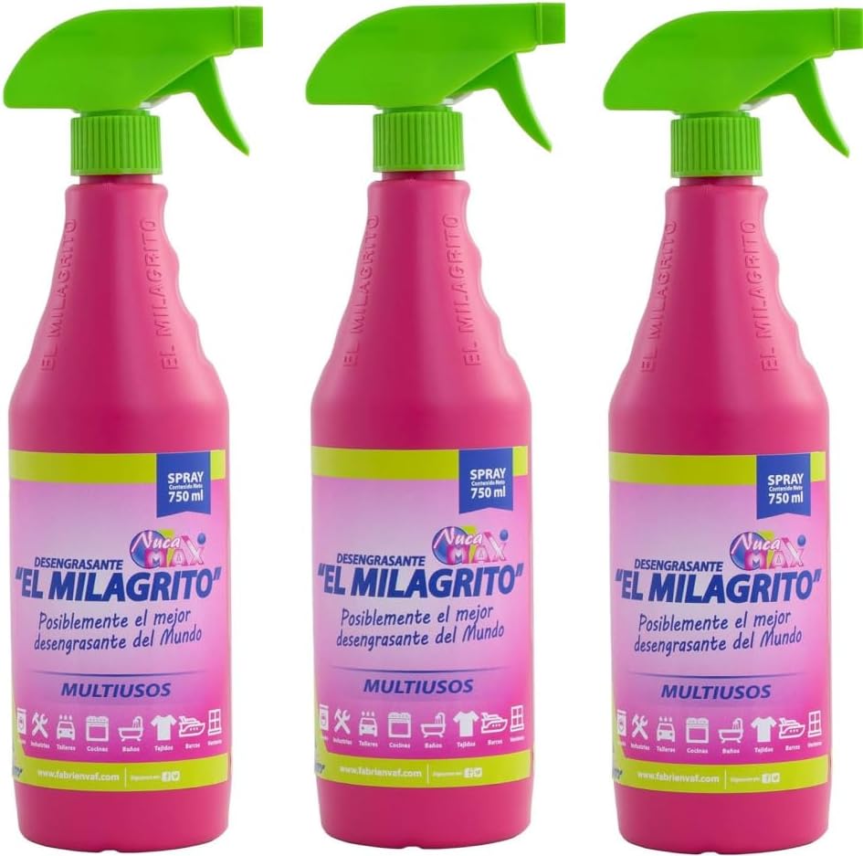 Pack Desengrasante El milagrito con trapo microfibra