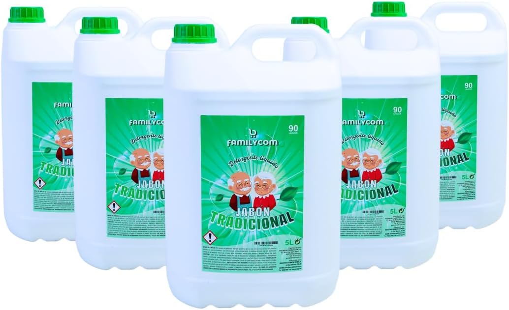 Detergente Tradicional Abuela Familycom 5L