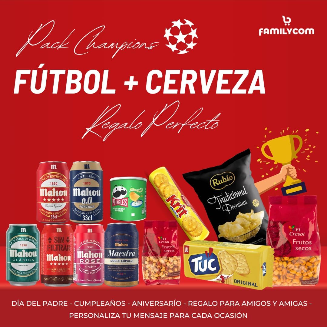 Cesta Regalo Cerveza Mahou