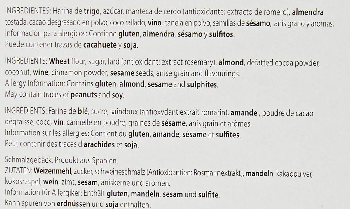 Mantecados y polvorones El Santo 5kg
