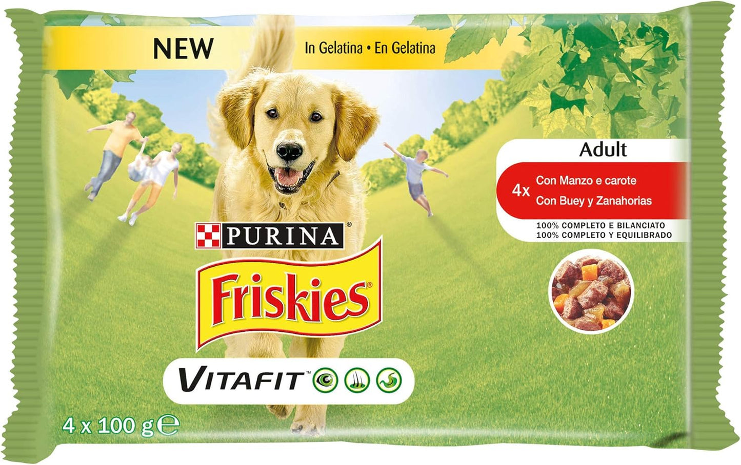 Caja Gourmet para Perros Navidad – Cesta de Regalo Friskies con Snacks Naturales, Golosinas Premium y Juguetes – Pienso y Chuches para Mascotas