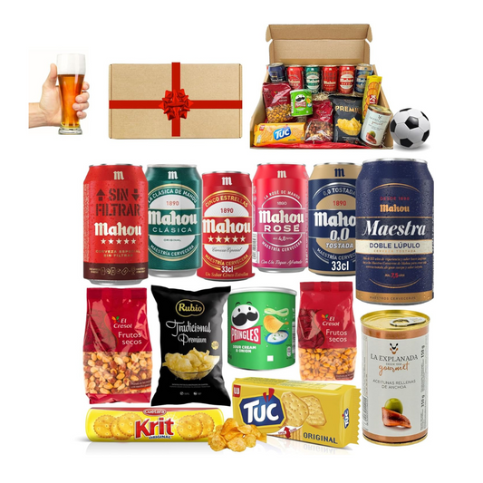 Cesta Regalo Cerveza Mahou