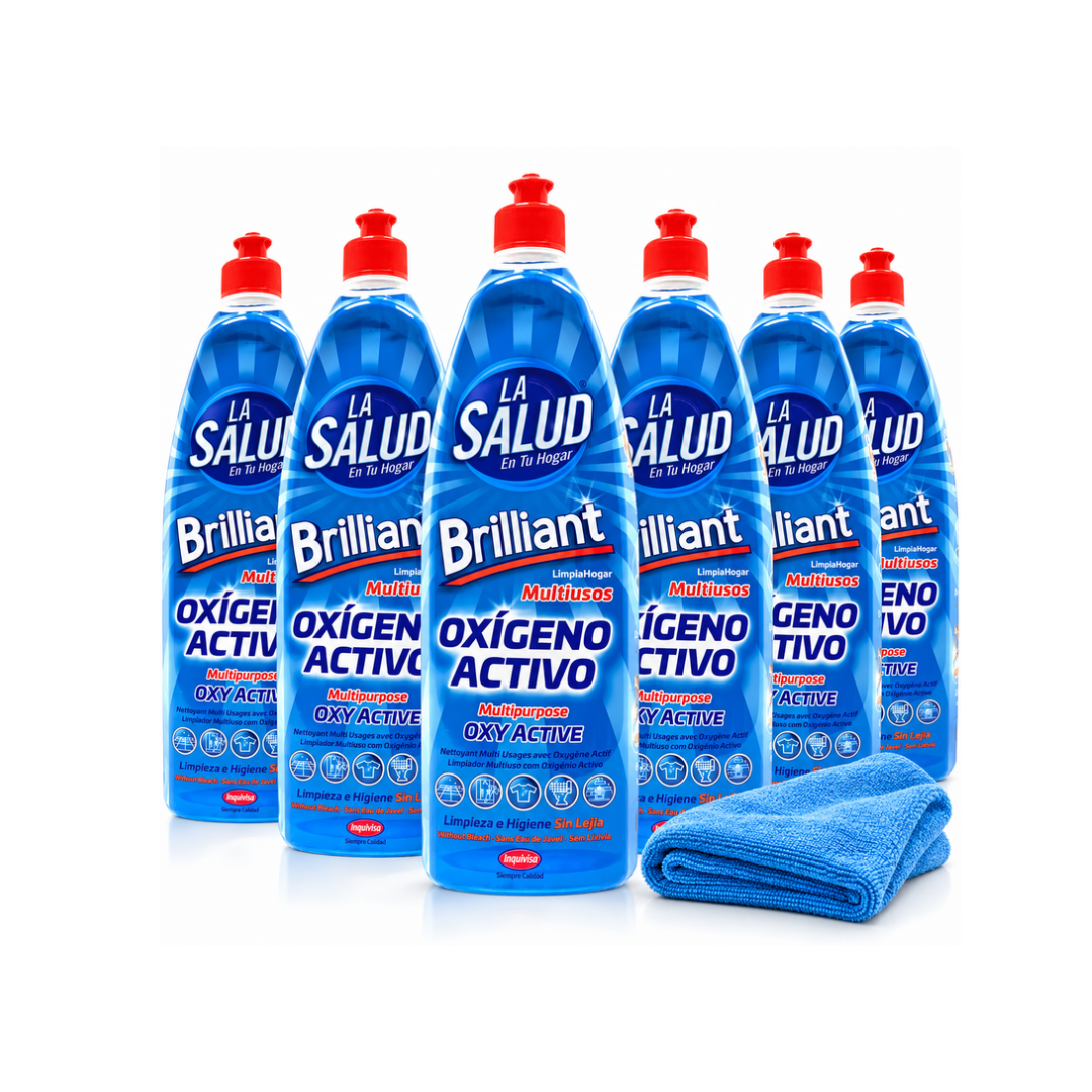 Pack Oxigeno activo La salud 6 Unidades
