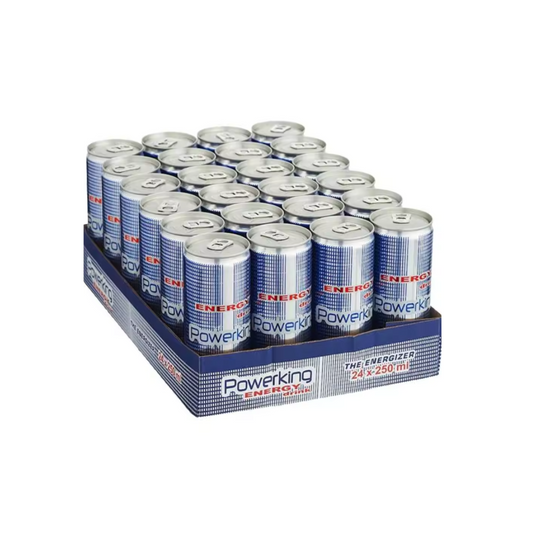 Powerking - Bebida Energética - Paquete de 24 x 250 ml - Total: 6000 ml