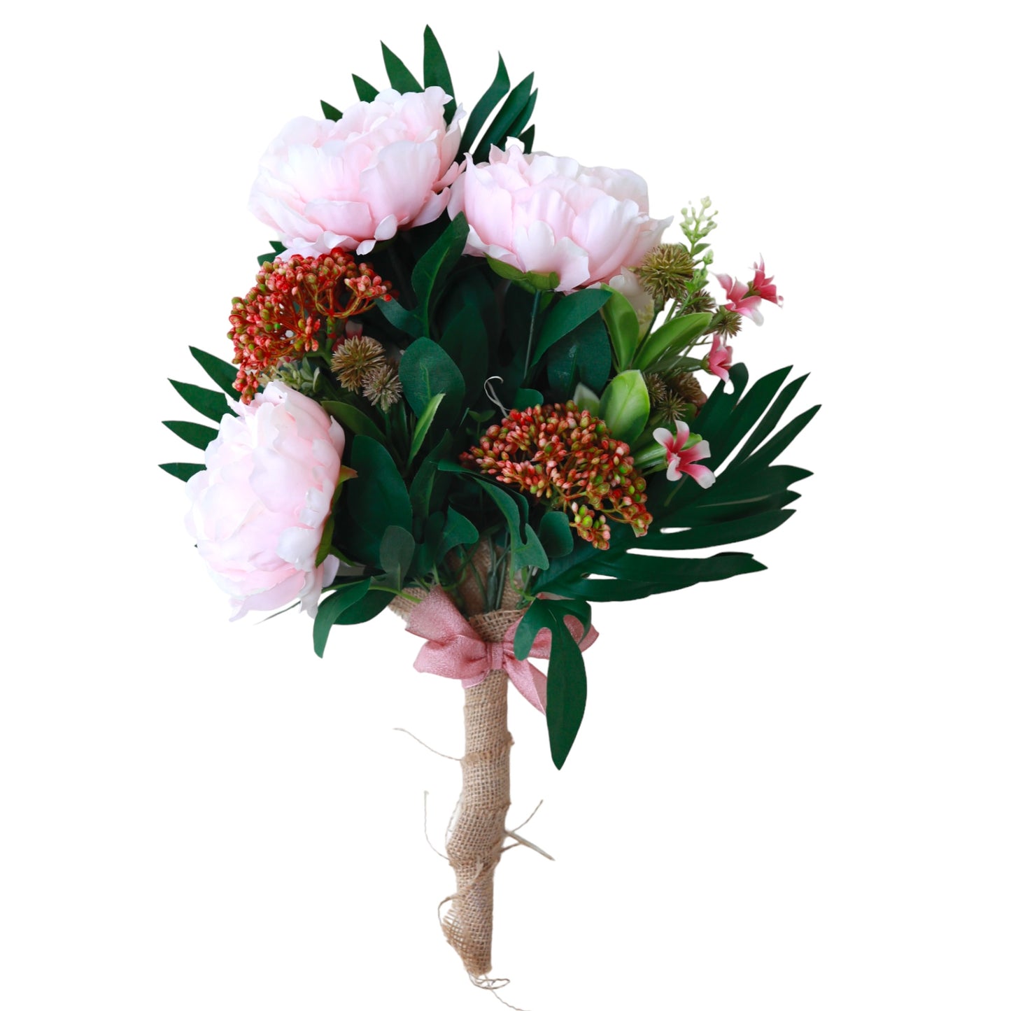 Caja Regalo con Ramo Familycom ROSA