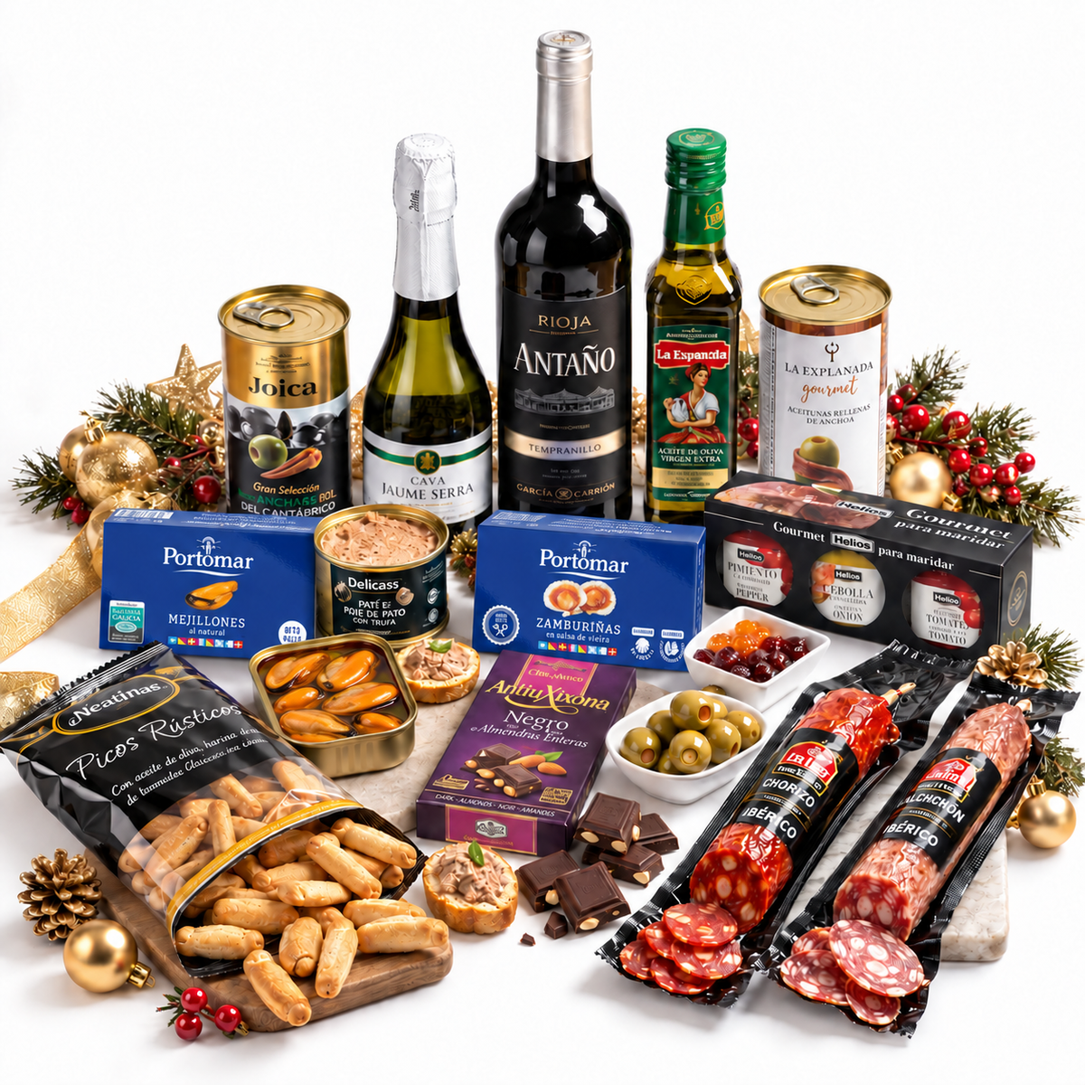 Cesta gourmet Familycom