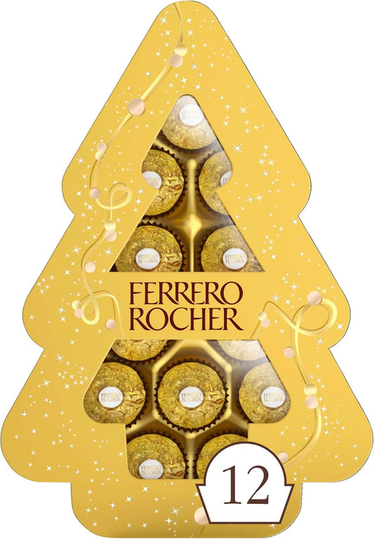 Árbol de Navidad de FERRERO Rocher (caja de regalo de 150g)