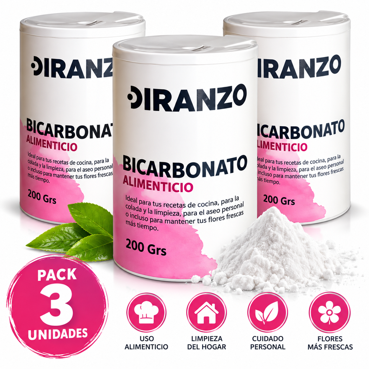 Bicarbonato Sódico Pack 3 UD