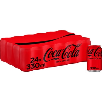 Coca Cola Cero pack 24 latas