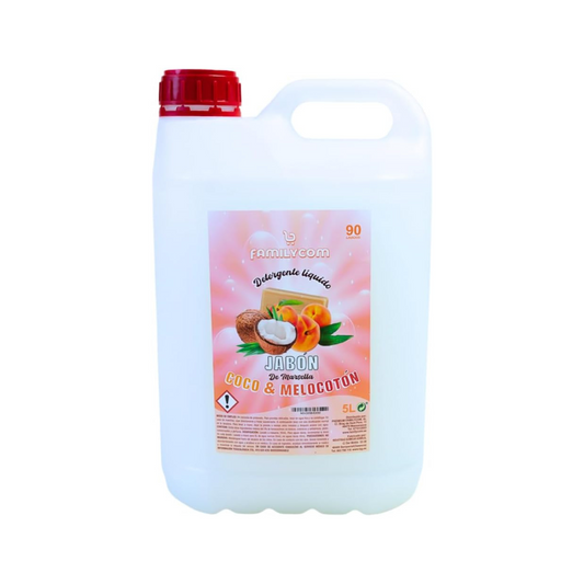 Detergente Coco Melocotón Familycom 5L