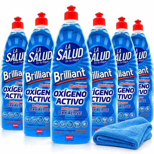 Pack Oxigeno activo La salud 6 Unidades