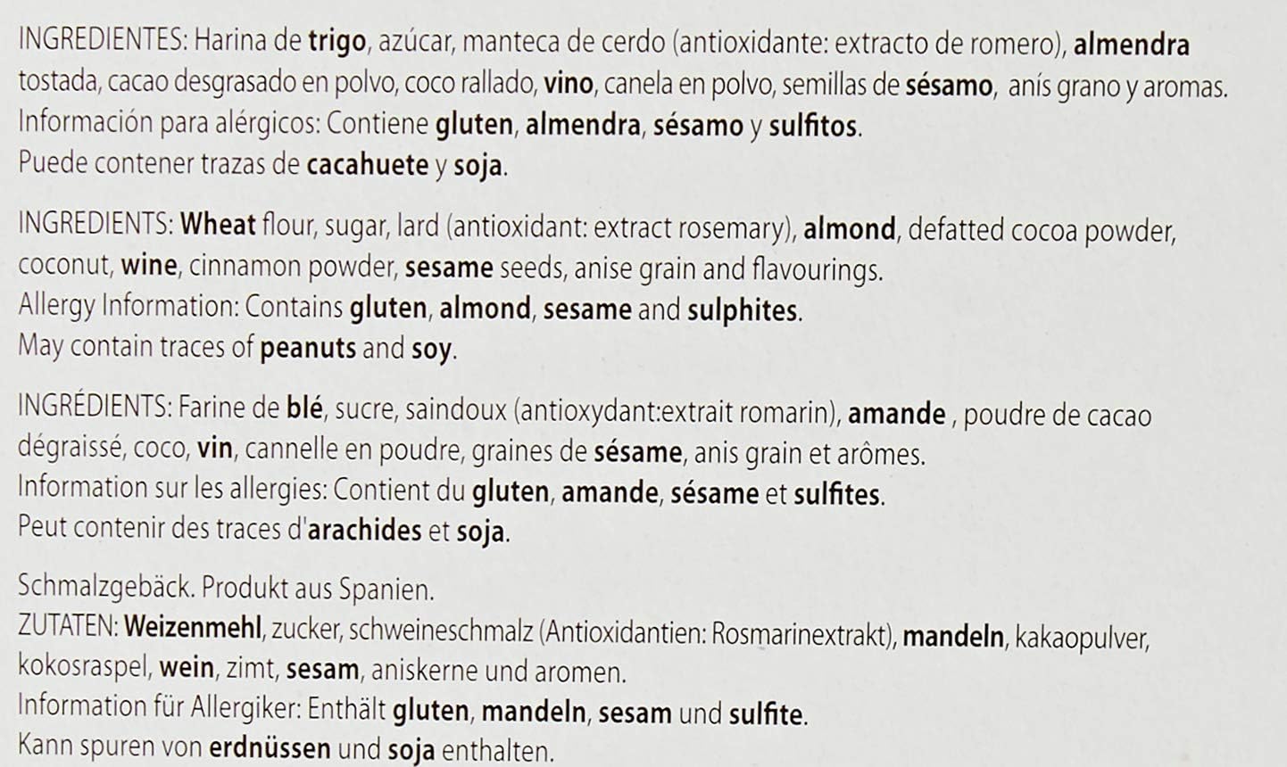 Surtido de Mantecados y Polvorones El Santo 5Kg