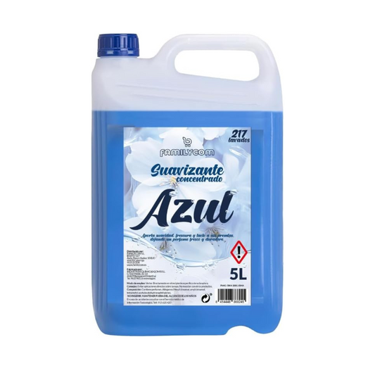Suavizante Azul Concentrado Familycom 5L