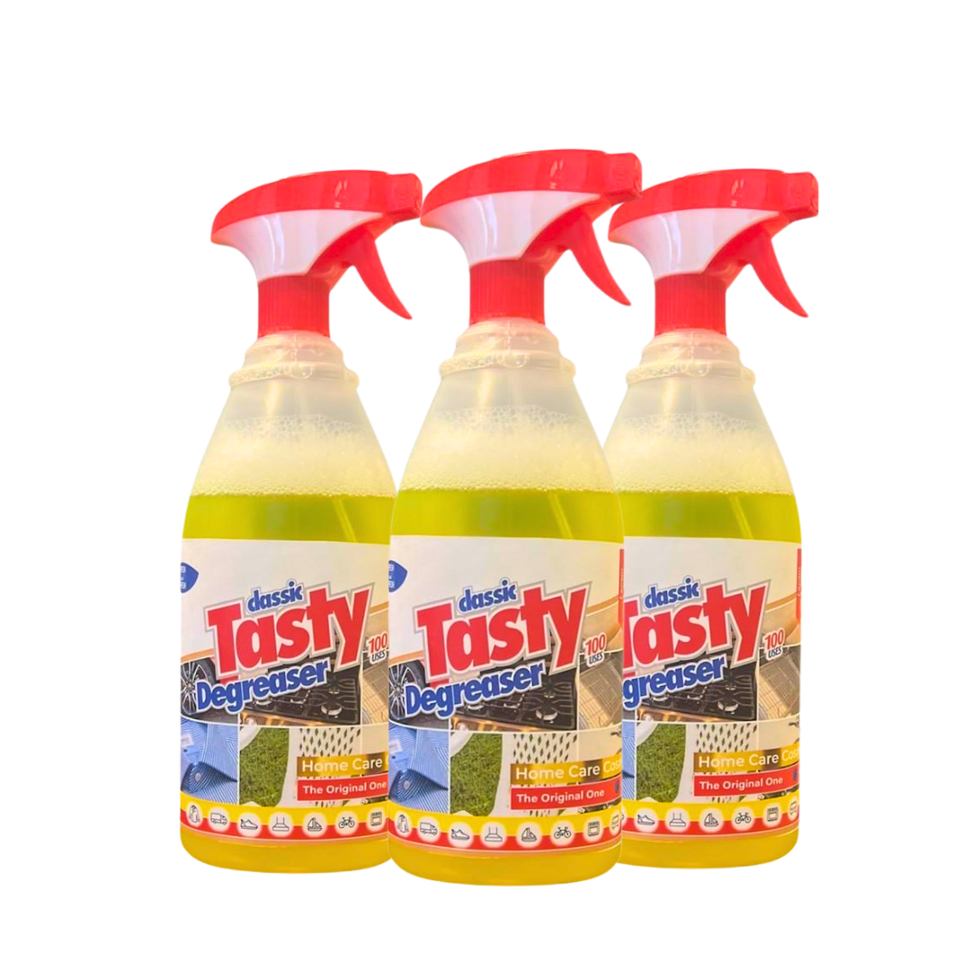 Pack Desengrasante Tasty con trapo microfibra