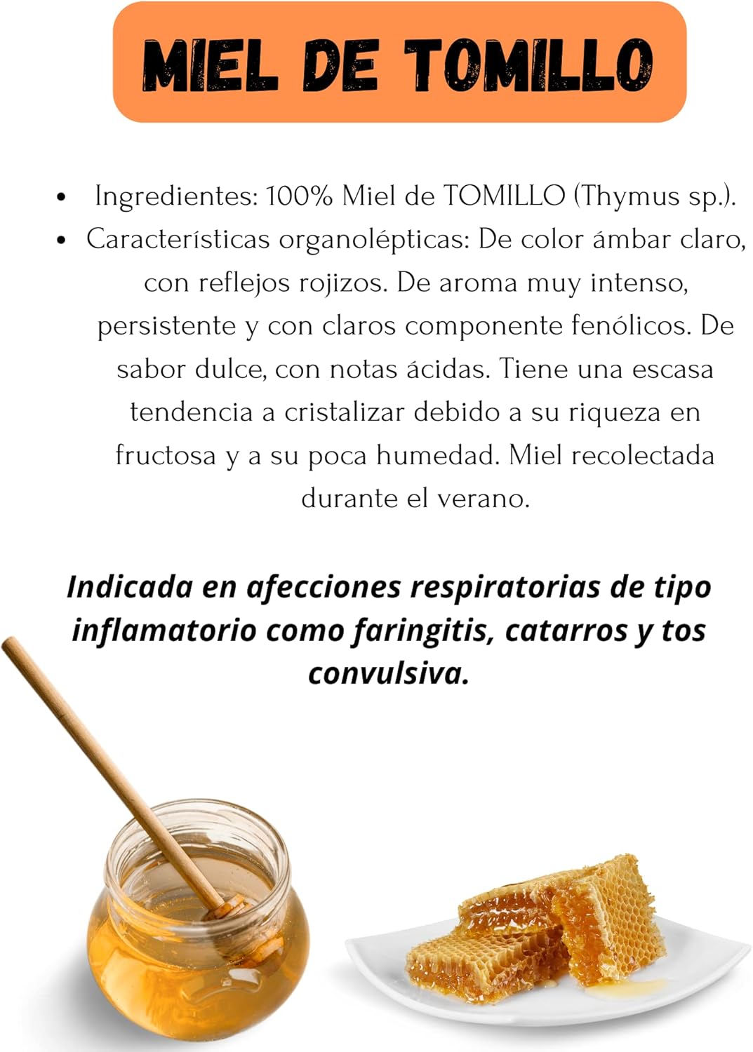Miel Tomillo Arnedo 1KG